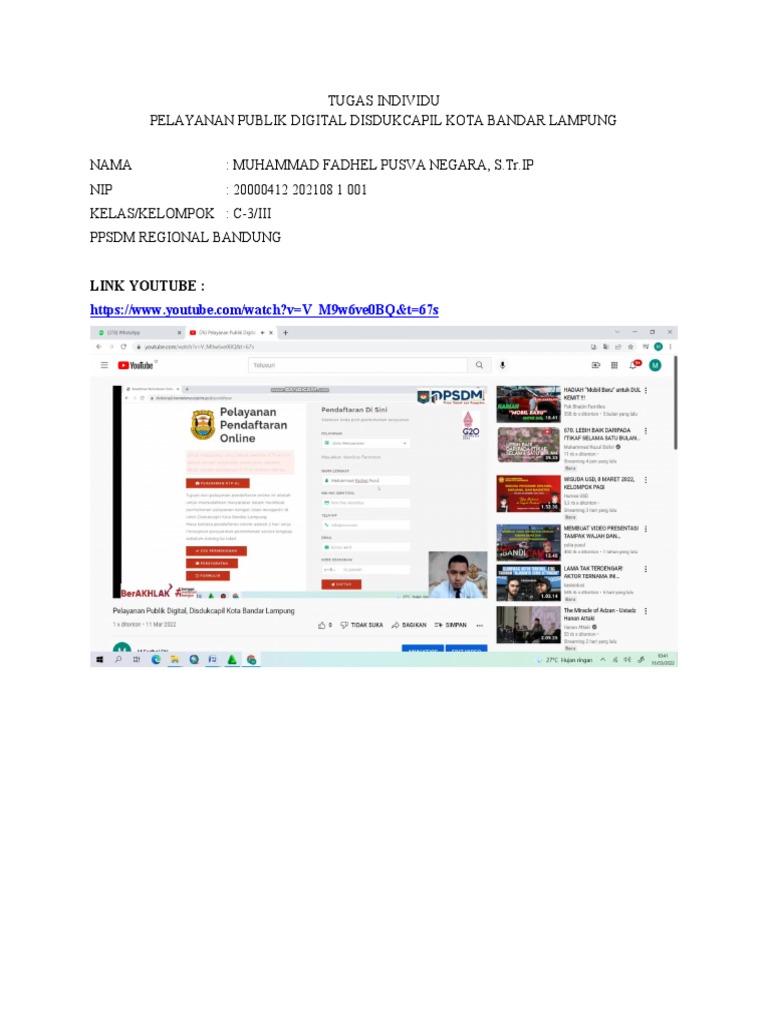 Layanan Publik Digital: Transformasi Desa Tanjungsari Menuju Era Modern