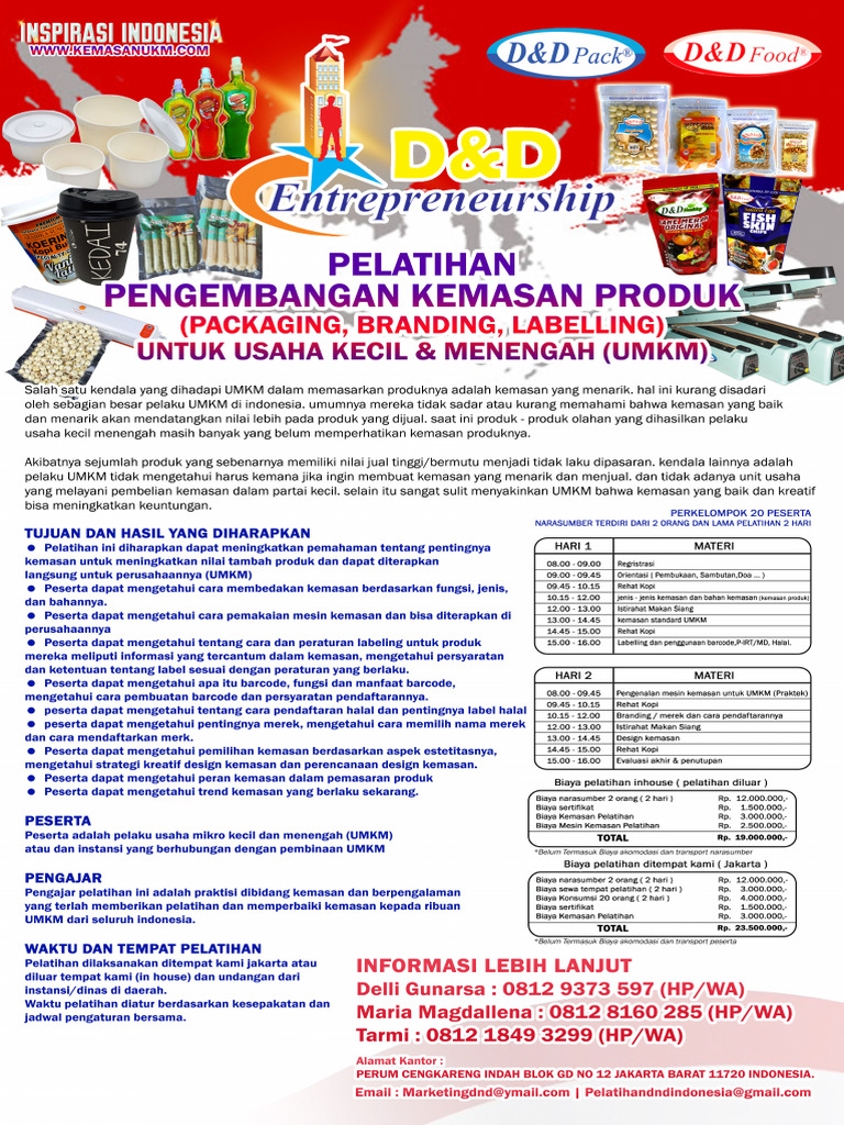 Upgrade Kemasan Produk Lokal Desa Tanjungsari, Jawaban Menuju Pasar Global