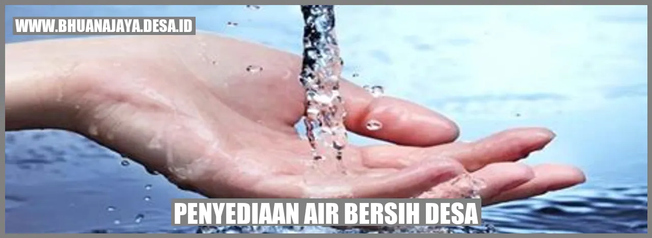 Langkah Nyata Desa Tanjungsari dalam Mewujudkan Air Bersih untuk Warganya