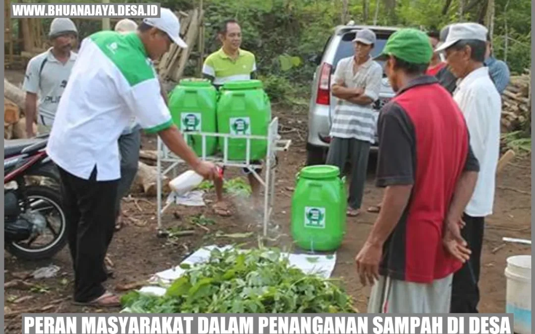 Bersatu Padu, Desa-Desa Sadananya Wujudkan Pengelolaan Sampah Efektif