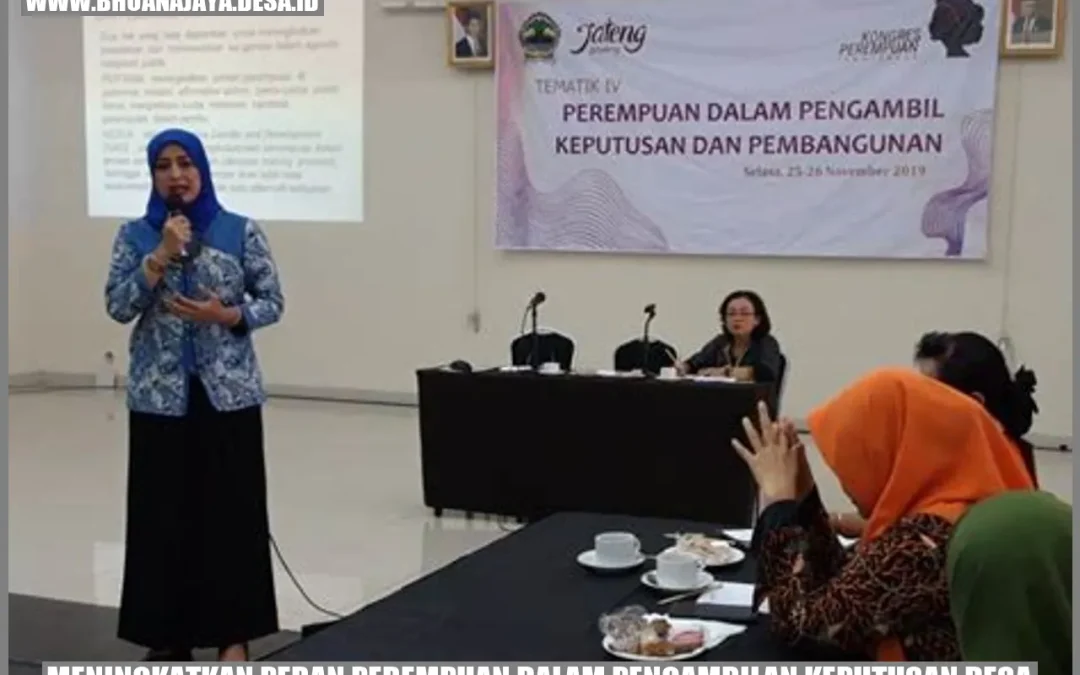 Suara Masyarakat Tanjungsari: Kunci Pengambilan Keputusan Berbasis Partisipasi