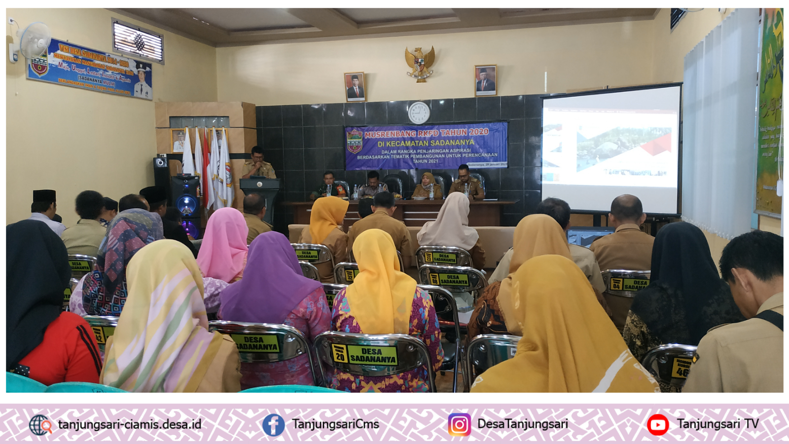Kecamatan Sadananya Lakukan Musrenbang RKPD Tahun 2020