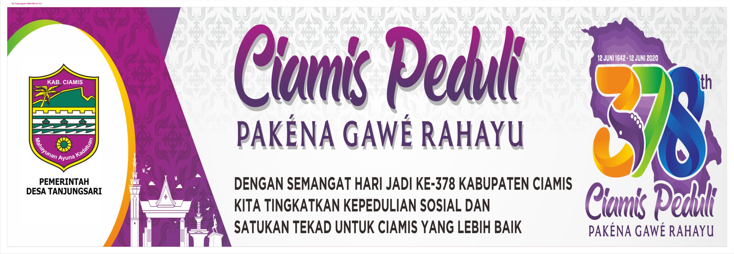Hari Jadi ke-378 Tahun, Ciamis Peduli