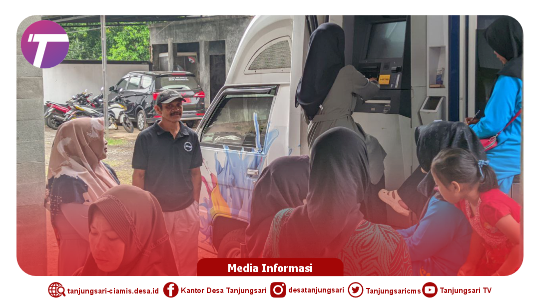 Pembagian PKH kepada 208 KPM di Desa Tanjungsari Berlangsung Lancar