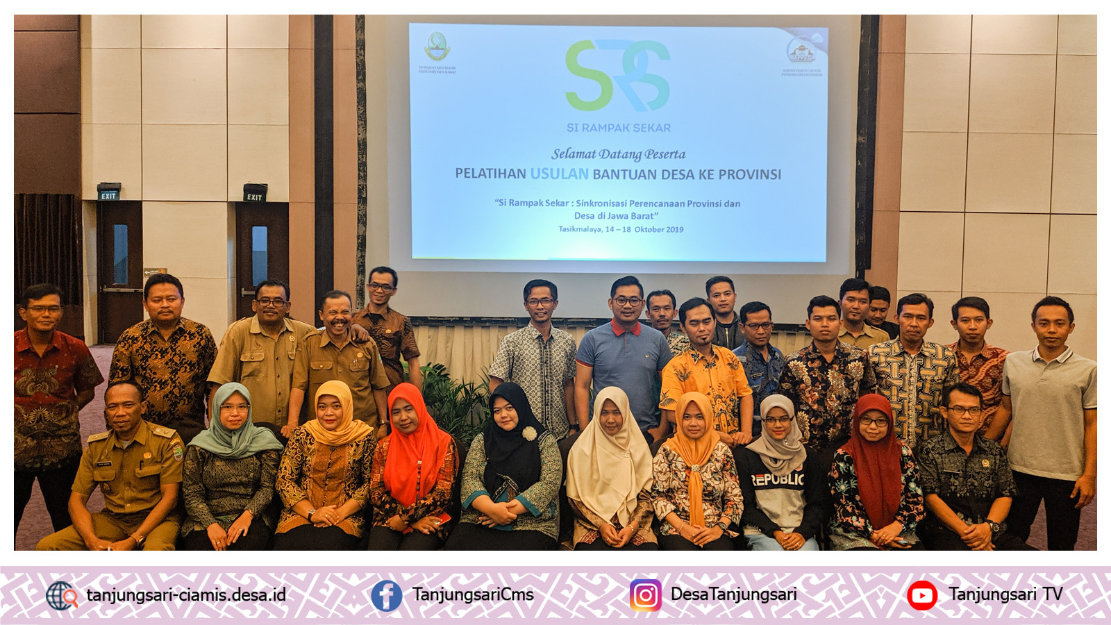 Pelatihan Usulan Bantuan Desa ke Provinsi