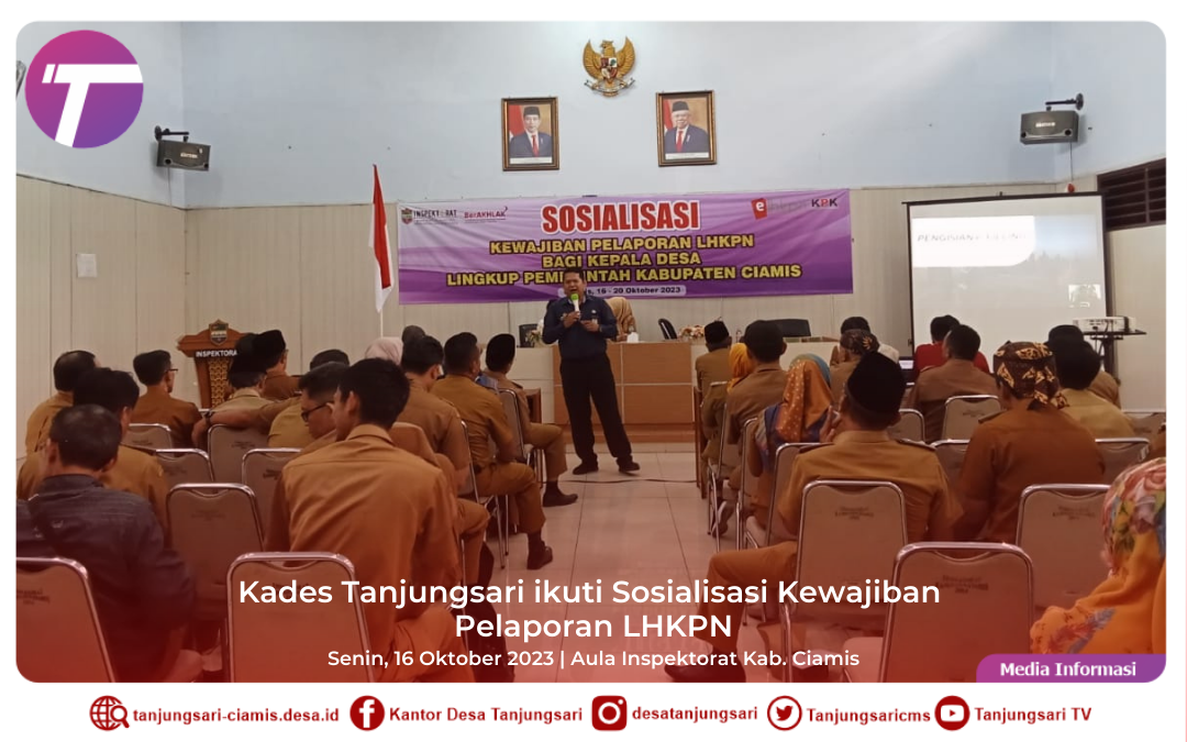 Sosialisasi Kewajiban Lapor LHKPN Kepala Desa ke KPK