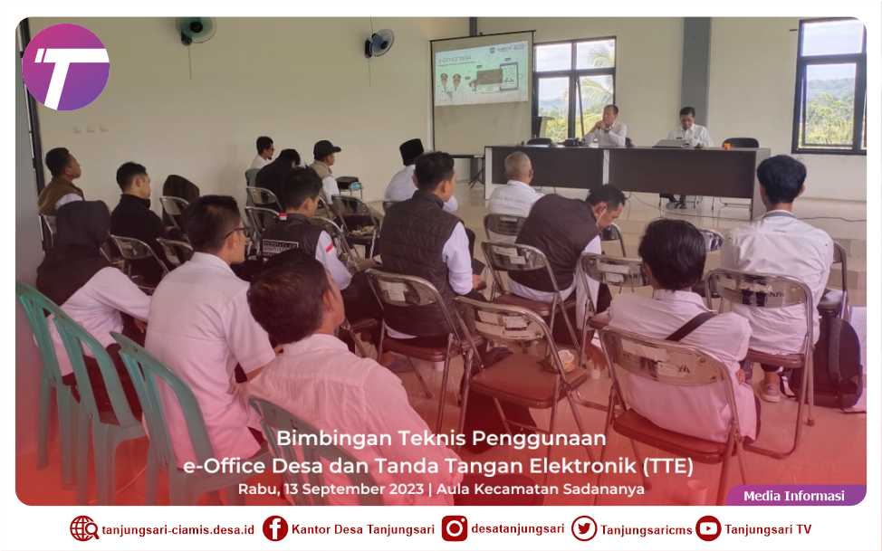 Bimbingan Teknis E-Office Desa